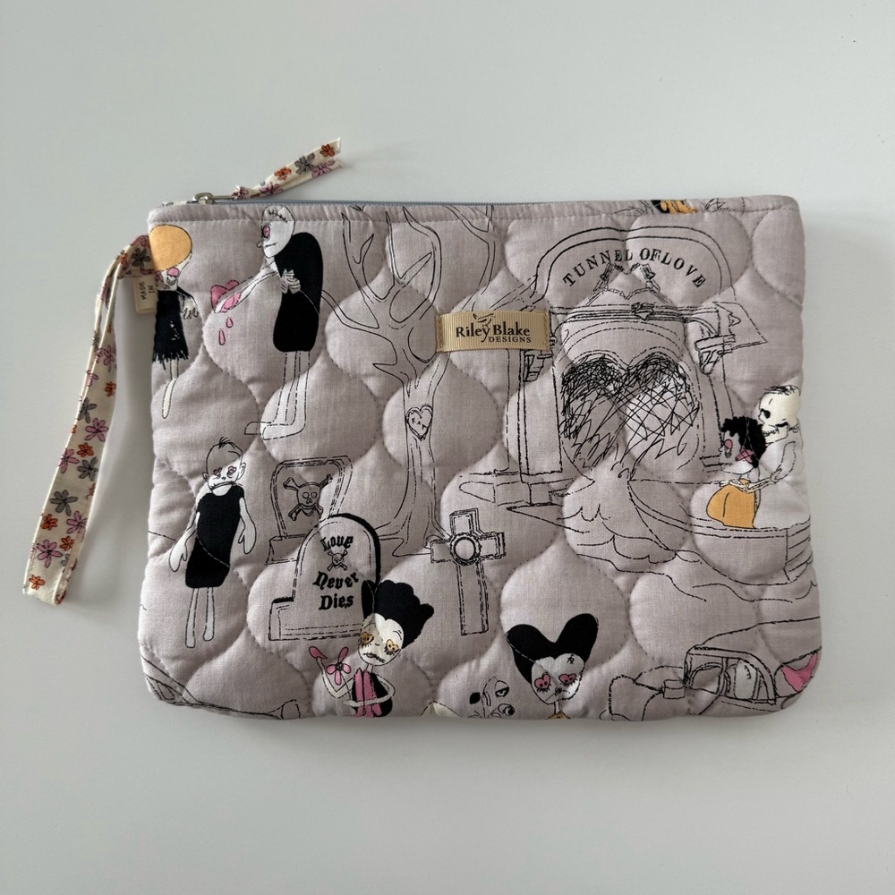 Zombie Love Carry-All Bag Made In Korea Riley Blake